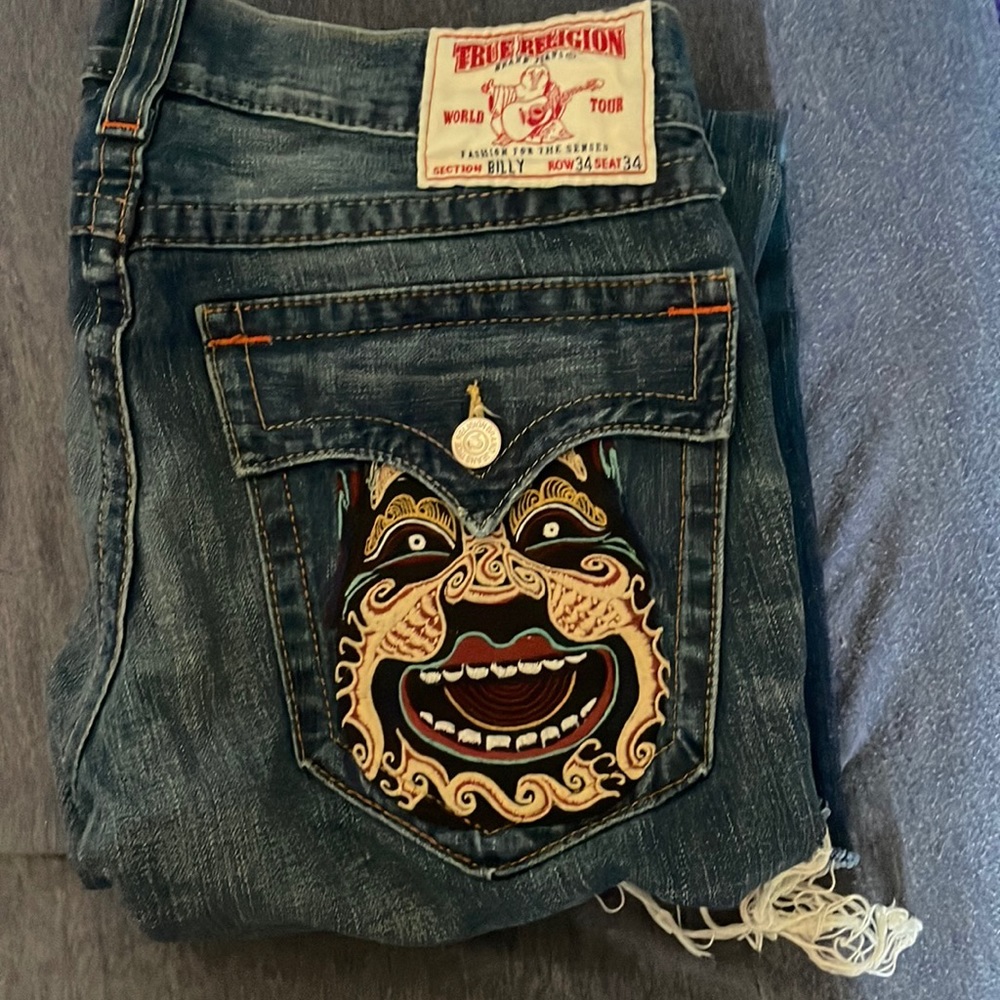 True Religion Evil Buddha Jeans